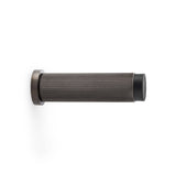 High quality image of Alexander & Wilks - Reeded Projection Door Stop - Dark Bronze PVD | Sku. aw602-75-dbzpvd | Trade Door Handles.