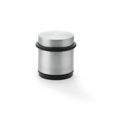 High quality image of Alexander & Wilks - Freestanding Portable Door Stop - Diameter 62mm - Satin Chrome | Sku. aw605-62-sc | Trade Door Handles.