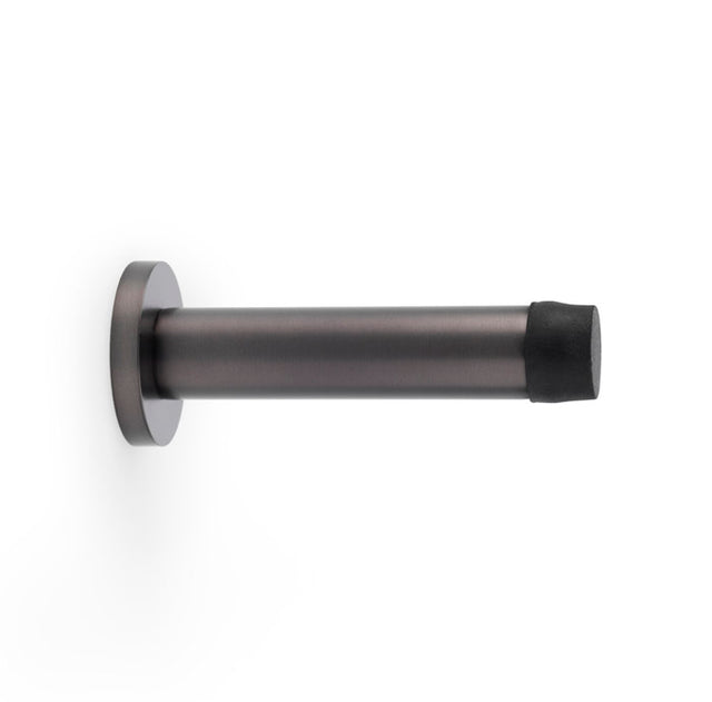 High quality image of Alexander & Wilks - Cylinder Projection Door Stop on Rose - Dark Bronze | Sku. aw616dbz | Trade Door Handles.