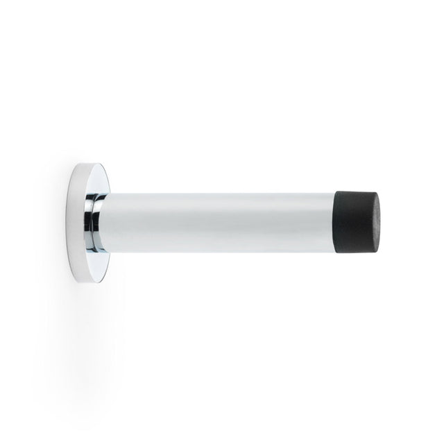 High quality image of Alexander & Wilks - Cylinder Projection Door Stop on Rose - Polished Chrome | Sku. aw616pc | Trade Door Handles.