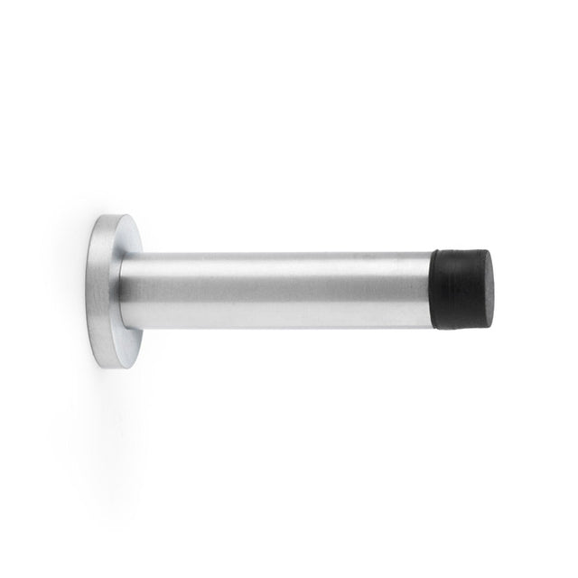 High quality image of Alexander & Wilks - Cylinder Projection Door Stop on Rose - Satin Chrome | Sku. aw616sc | Trade Door Handles.