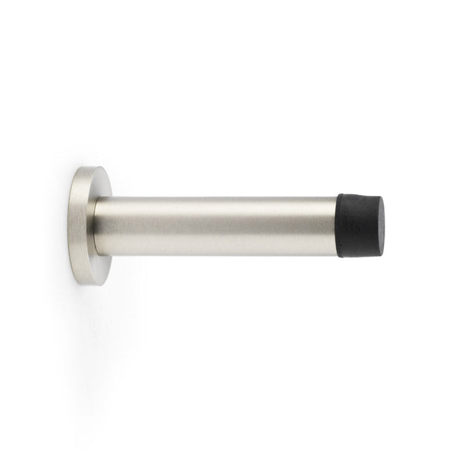 High quality image of Alexander & Wilks - Cylinder Projection Door Stop on Rose - Satin Nickel | Sku. aw616sn | Trade Door Handles.