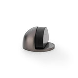 High quality image of Alexander & Wilks - Shield Floor Mounted Door Stop - Dark Bronze | Sku. aw631dbz | Trade Door Handles.