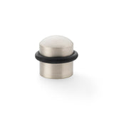 High quality image of Alexander & Wilks - Dome Top Floor Mounted Door Stop - Satin Nickel | Sku. aw638sn | Trade Door Handles.