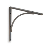 High quality image of Alexander & Wilks - Eden Solid Brass Shelf Bracket-Antique Brass | Sku. aw740ab | Trade Door Handles.
