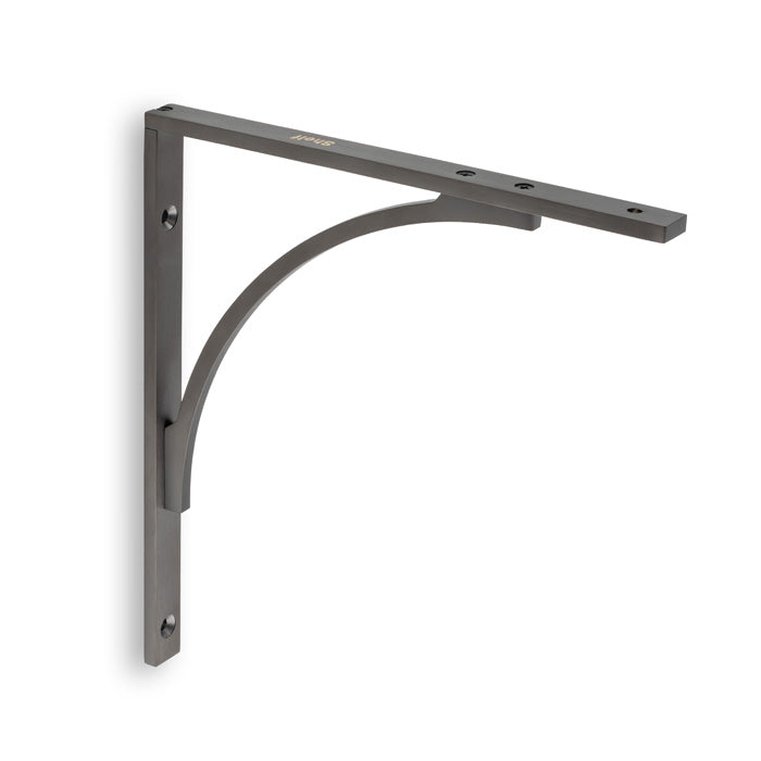 High quality image of Alexander & Wilks - Eden Solid Brass Shelf Bracket-Dark Bronze PVD | Sku. aw740dbzpvd | Trade Door Handles.