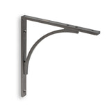 High quality image of Alexander & Wilks - Eden Solid Brass Shelf Bracket-Dark Bronze PVD | Sku. aw740dbzpvd | Trade Door Handles.