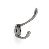 High quality image of Alexander & Wilks - Victorian Hat and Coat Hook - Antique Iron | Sku. aw770ai | Trade Door Handles.