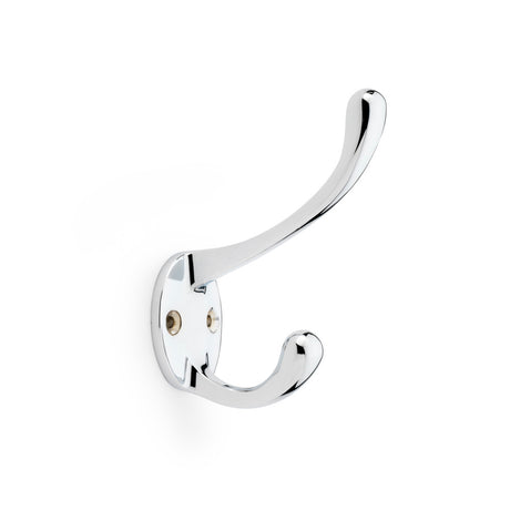 High quality image of Alexander & Wilks - Victorian Hat and Coat Hook - Polished Chrome | Sku. aw770pc | Trade Door Handles.