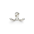 High quality image of Alexander & Wilks - Victorian Double Robe Hook - Polished Nickel | Sku. aw773pn | Trade Door Handles.