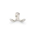 High quality image of Alexander & Wilks - Victorian Double Robe Hook - Satin Nickel | Sku. aw773sn | Trade Door Handles.