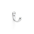High quality image of Alexander & Wilks - Victorian Single Robe Hook - Polished Chrome | Sku. aw774pc | Trade Door Handles.