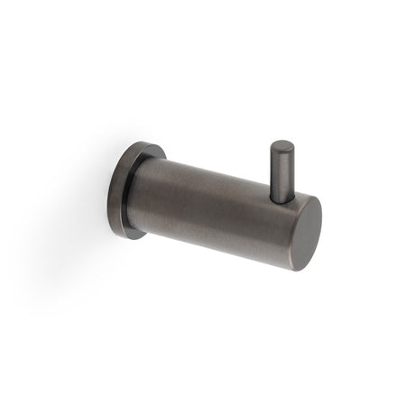 High quality image of Alexander & Wilks - Brunel Plain Coat Hook Dark Bronze Pvd | Sku. aw777dbzpvd | Trade Door Handles.