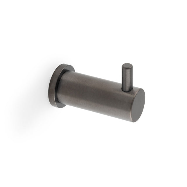 High quality image of Alexander & Wilks - Brunel Plain Coat Hook Dark Bronze Pvd | Sku.AW777DBZPVD | Trade Door Handles.