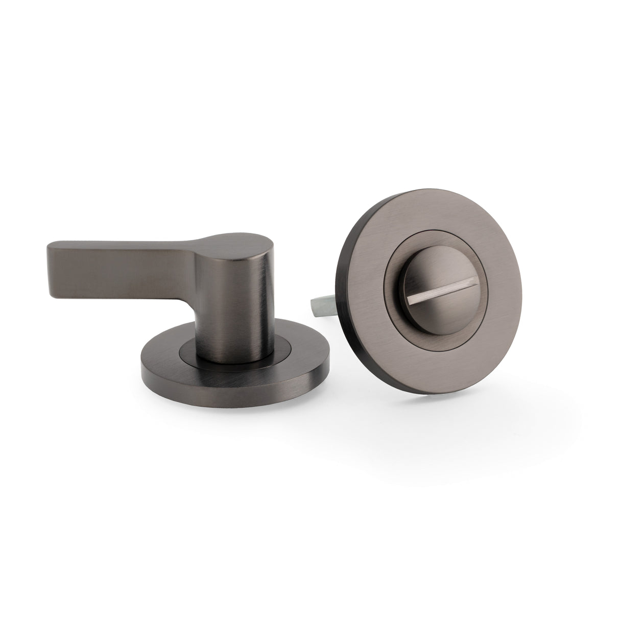 High quality image of Alexander & Wilks Accessible Thumbturn and Emergency Release-Dark Bronze PVD-Without Indicator | Sku. AW798DBZPVD | Trade Door Handles.