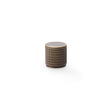 High quality image of Alexander & Wilks Brunel Knurled Cylinder Cupboard Knob - Antique Brass - 20mm | Sku. aw800-20-ab | Trade Door Handles.