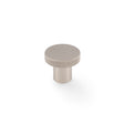 High quality image of Alexander & Wilks Hanover Knurled Circular Cupboard Knob-Satin Nickel-30mm Dia. | Sku. AW802-30-SN | Trade Door Handles.