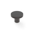 High quality image of Alexander & Wilks Hanover Knurled Circular Cupboard Knob-Dark Bronze-38mm Dia. | Sku. AW802-38-DBZ | Trade Door Handles.