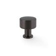 High quality image of Alexander & Wilks Lucia Plain Cabinet Knob-Dark Bronze PVD-29mm Dia. | Sku. AW807P-29-DBZPVD | Trade Door Handles.