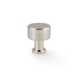High quality image of Alexander & Wilks Lucia Plain Cabinet Knob-Polished Nickel-29mm Dia. | Sku. AW807P-29-PNPVD | Trade Door Handles.