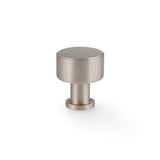 High quality image of Alexander & Wilks Lucia Plain Cabinet Knob-Satin Nickel-29mm Dia. | Sku. AW807P-29-SN | Trade Door Handles.