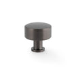 High quality image of Alexander & Wilks Lucia Plain Cabinet Knob-Dark Bronze PVD-35mm Dia. | Sku. AW807P-35-DBZPVD | Trade Door Handles.