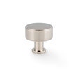 High quality image of Alexander & Wilks Lucia Plain Cabinet Knob-Polished Nickel-35mm Dia. | Sku. AW807P-35-PNPVD | Trade Door Handles.