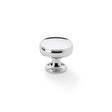 High quality image of Alexander & Wilks Lynd Cupboard Knob - Polished Chrome - 32mm | Sku. aw808-32-pc | Trade Door Handles.