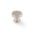 High quality image of Alexander & Wilks Lynd Cupboard Knob-Satin Nickel-32mm Dia. | Sku. AW808-32-SN | Trade Door Handles.