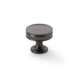High quality image of Alexander & Wilks Lynd Cupboard Knob - Dark Bronze - 38mm | Sku. aw808-38-dbz | Trade Door Handles.