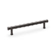 High quality image of Alexander & Wilks Crispin Bamboo T-bar Cupboard Pull Handle - Dark Bronze PVD | Sku. aw809b-160-dbzpvd | Trade Door Handles.