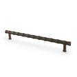 High quality image of Alexander & Wilks Crispin Bamboo T-bar Cupboard Pull Handle - Dark Bronze PVD - 224mm Centres | Sku. aw809b-224-dbzpvd | Trade Door Handles.