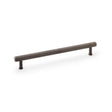 High quality image of Alexander & Wilks Crispin Reeded T-bar Cupboard Pull Handle - Dark Bronze PVD - 224mm | Sku. aw809r-224-dbzpvd | Trade Door Handles.