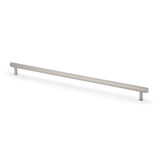 High quality image of Alexander & Wilks Crispin Reeded T-bar Cupboard Pull Handle-Polished Nickel-448mm Centres | Sku. AW809R-448-PN | Trade Door Handles.