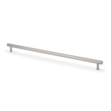 High quality image of Alexander & Wilks Crispin Reeded T-bar Cupboard Pull Handle-Polished Nickel-448mm Centres | Sku. AW809R-448-PN | Trade Door Handles.
