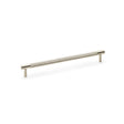 High quality image of Alexander & Wilks Brunel Knurled T-Bar Cupboard Handle - Satin Nickel - Centres 224mm | Sku. aw810-224-sn | Trade Door Handles.
