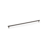 High quality image of Alexander & Wilks Brunel Knurled T-Bar Cupboard Handle - Dark Bronze PVD - Centres 448mm | Sku. aw810-448-dbzpvd | Trade Door Handles.