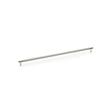 High quality image of Alexander & Wilks Brunel Knurled T-Bar Cupboard Handle - Polished Nickel - Centres 448mm | Sku. aw810-448-pn | Trade Door Handles.