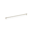 High quality image of Alexander & Wilks Brunel Knurled T-Bar Cupboard Handle - Satin Nickel - Centres 448mm | Sku. aw810-448-sn | Trade Door Handles.