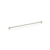 High quality image of Alexander & Wilks Brunel Knurled T-Bar Cupboard Handle - Satin Nickel - Centres 448mm | Sku. aw810-448-sn | Trade Door Handles.