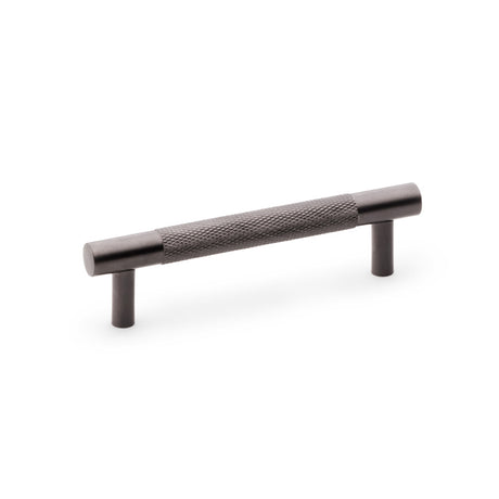 High quality image of Alexander & Wilks Brunel Knurled T-Bar Cupboard Handle - Dark Bronze PVD - Centres 96mm | Sku. aw810-96-dbzpvd | Trade Door Handles.
