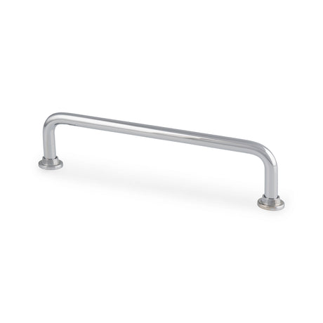 High quality image of Alexander & Wilks Scandi Pull Handle-Polished Chrome-128mm c/c | Sku. AW811-128-PC | Trade Door Handles.