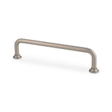 High quality image of Alexander & Wilks Scandi Pull Handle-Satin Nickel-128mm c/c | Sku. AW811-128-SN | Trade Door Handles.