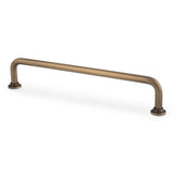 High quality image of Alexander & Wilks Scandi Pull Handle-Antique Brass-160mm c/c | Sku. AW811-160-AB | Trade Door Handles.