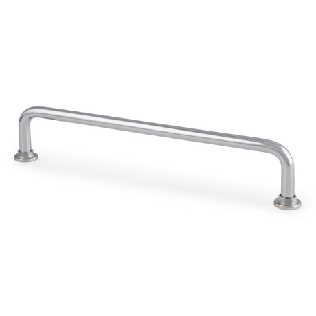 High quality image of Alexander & Wilks Scandi Pull Handle-Polished Chrome-160mm c/c | Sku. AW811-160-PC | Trade Door Handles.
