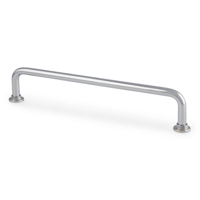 High quality image of Alexander & Wilks Scandi Pull Handle-Polished Chrome-160mm c/c | Sku. AW811-160-PC | Trade Door Handles.