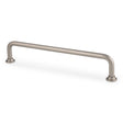 High quality image of Alexander & Wilks Scandi Pull Handle-Satin Nickel-160mm c/c | Sku. AW811-160-SN | Trade Door Handles.
