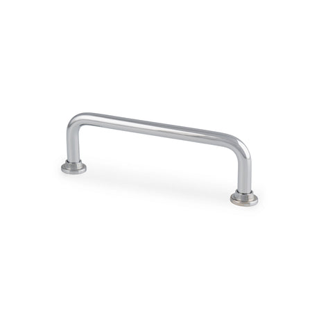 High quality image of Alexander & Wilks Scandi Pull Handle-Polished Chrome-96mm c/c | Sku. AW811-96-PC | Trade Door Handles.