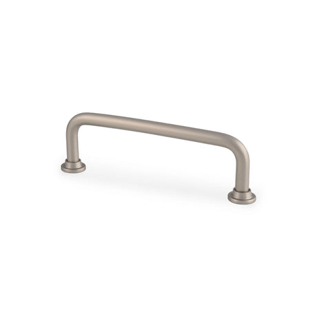 High quality image of Alexander & Wilks Scandi Pull Handle-Satin Nickel-96mm c/c | Sku. AW811-96-SN | Trade Door Handles.