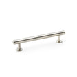 High quality image of Alexander & Wilks Round T-Bar Cabinet Pull Handle - Satin Nickel - Centres 128mm | Sku. aw814-128-sn | Trade Door Handles.